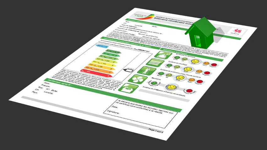 Certificat Peb, certificat nergtique agr - Performance Energtique des Btiments en Wallonie et Province de Lige